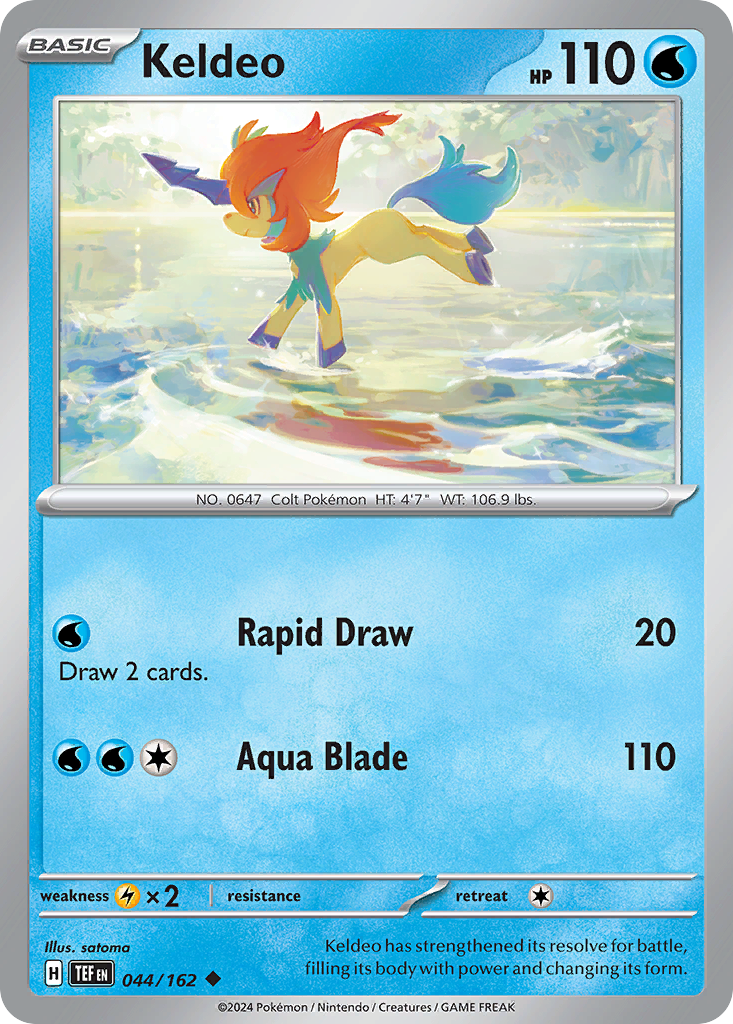 Keldeo - Temporal Forces SET-44
