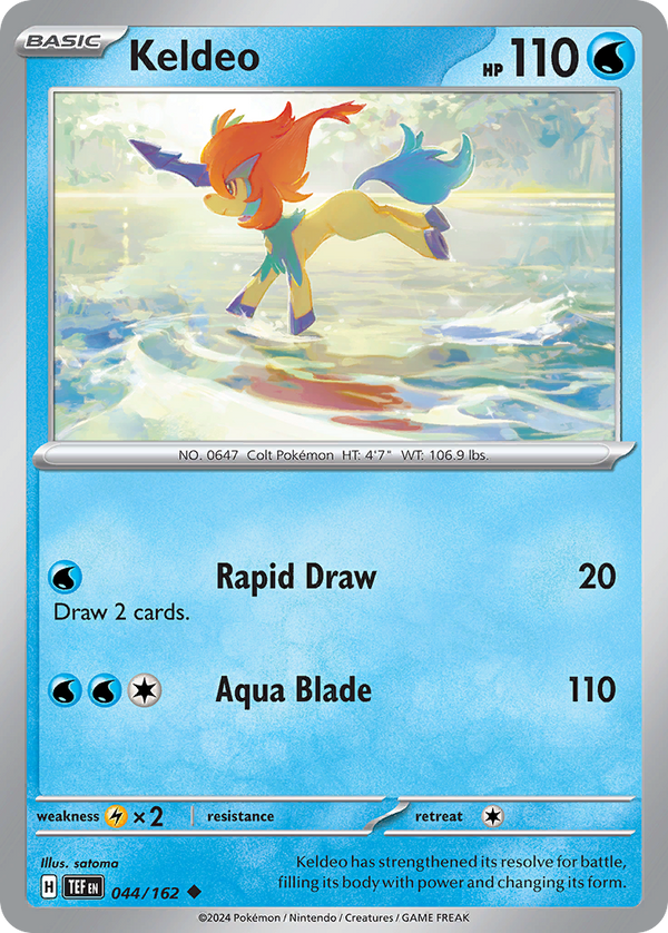 Keldeo - Temporal Forces SET-44