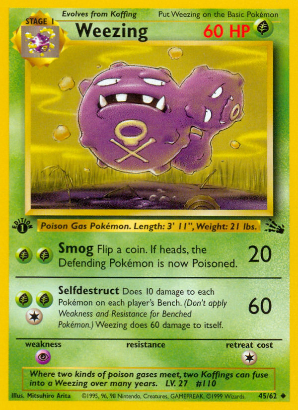 Weezing - Fossil SET-45