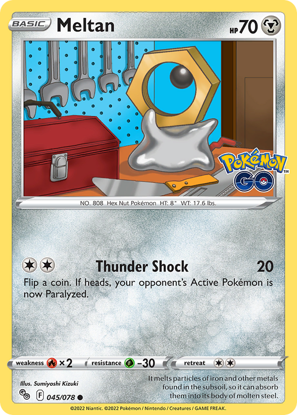 Meltan - Pokemon GO SET-45
