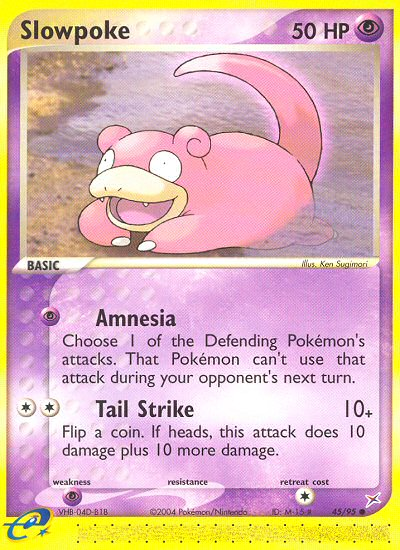 Slowpoke - Team Magma vs Team Aqua SET-45
