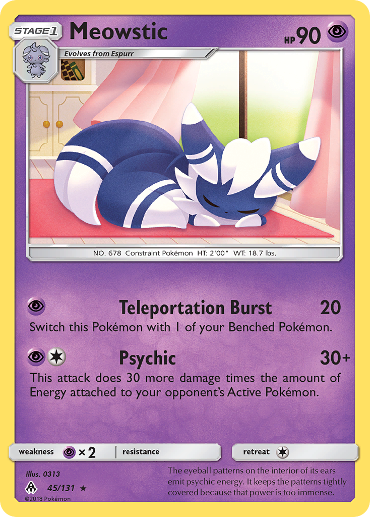 Meowstic - Forbidden Light SET-45