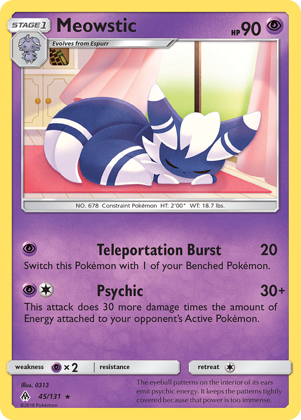 Meowstic - Forbidden Light SET-45