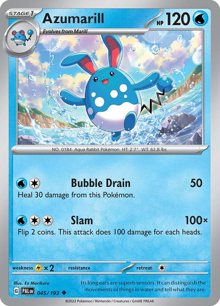 Azumarill - Paldea Evolved SET-45