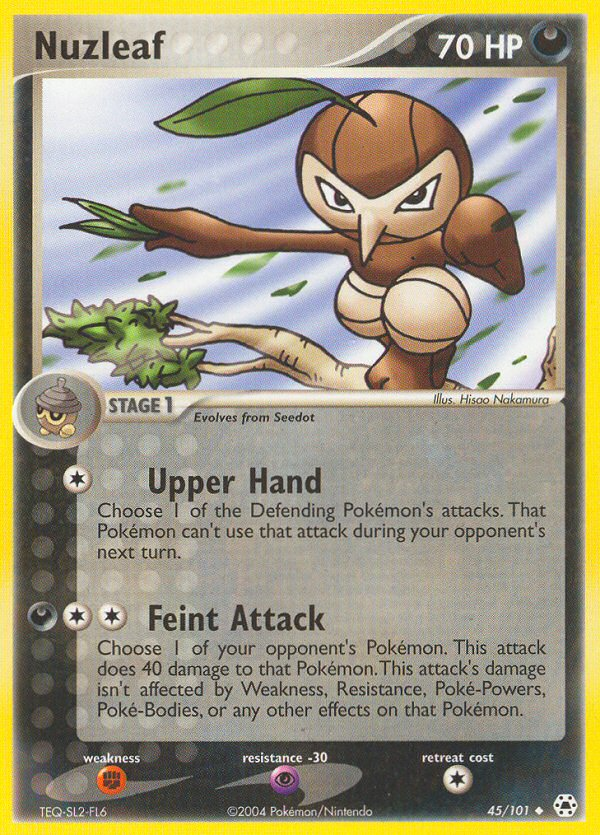Nuzleaf - Hidden Legends SET-45