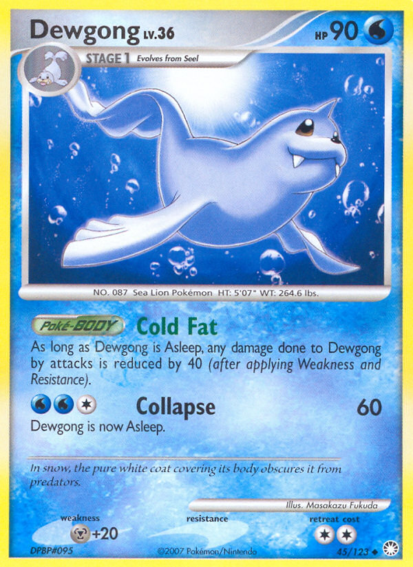 Dewgong - Mysterious Treasures SET-45