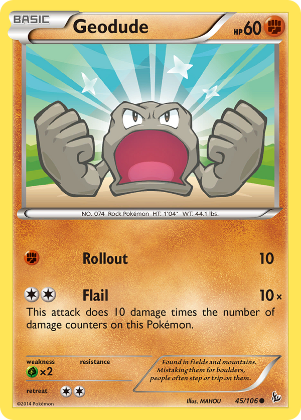 Geodude - Flashfire SET-45