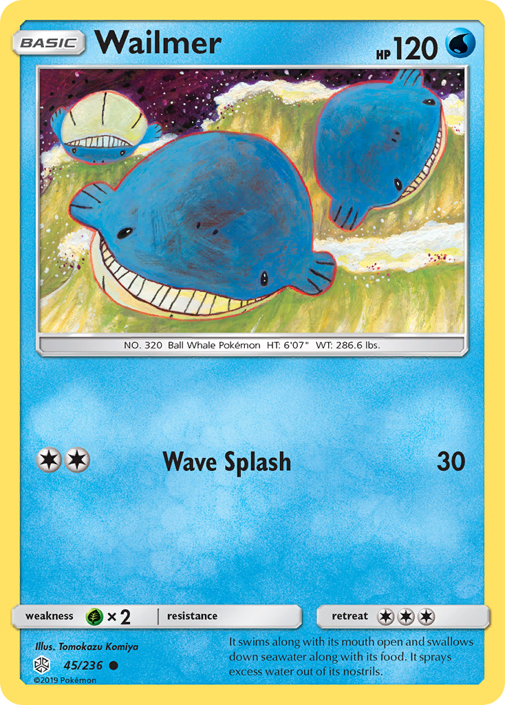 Wailmer - Cosmic Eclipse SET-45