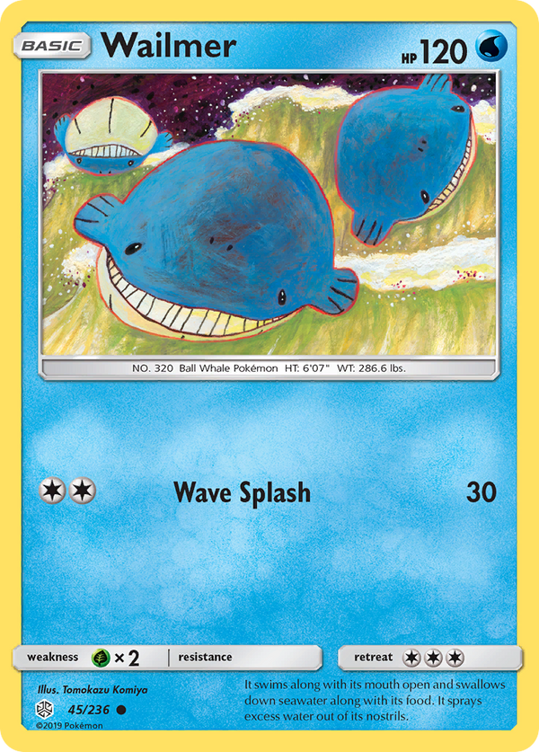Wailmer - Cosmic Eclipse SET-45