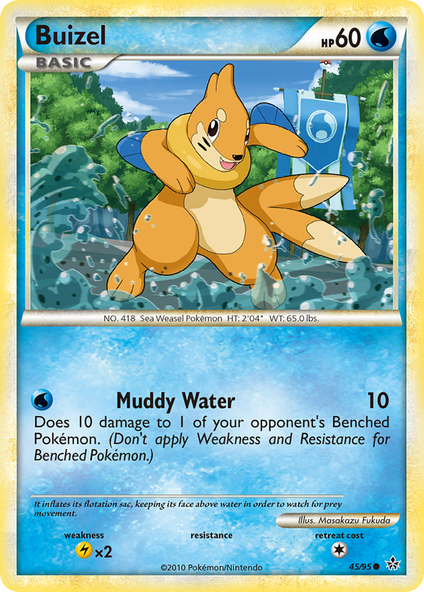Buizel - HS Unleashed SET-45