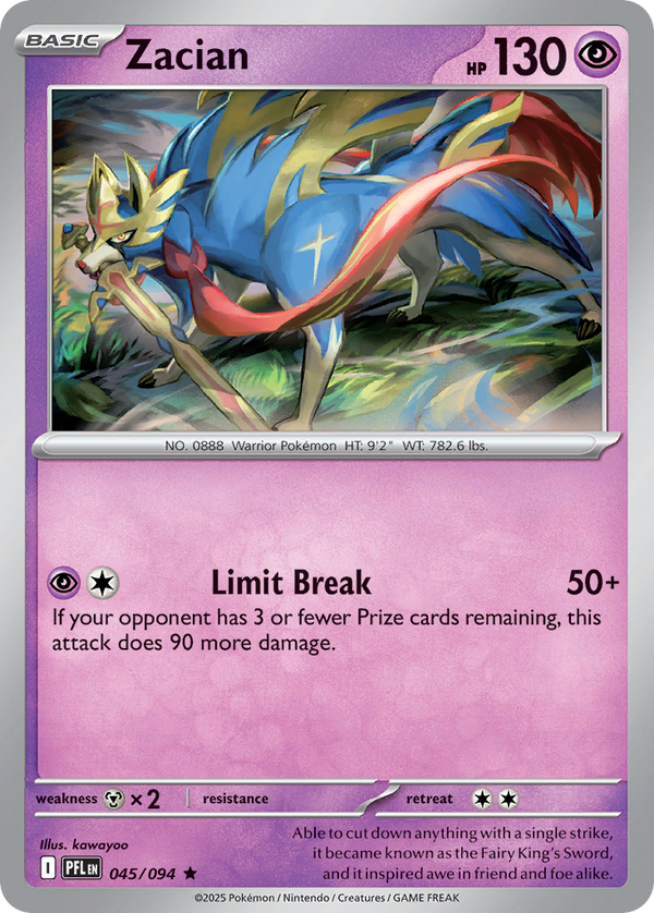 Zacian - Phantasmal Flames SET-45