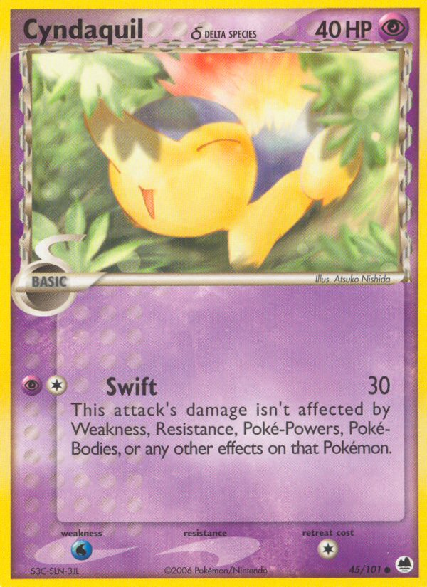 Cyndaquil? - Dragon Frontiers SET-45