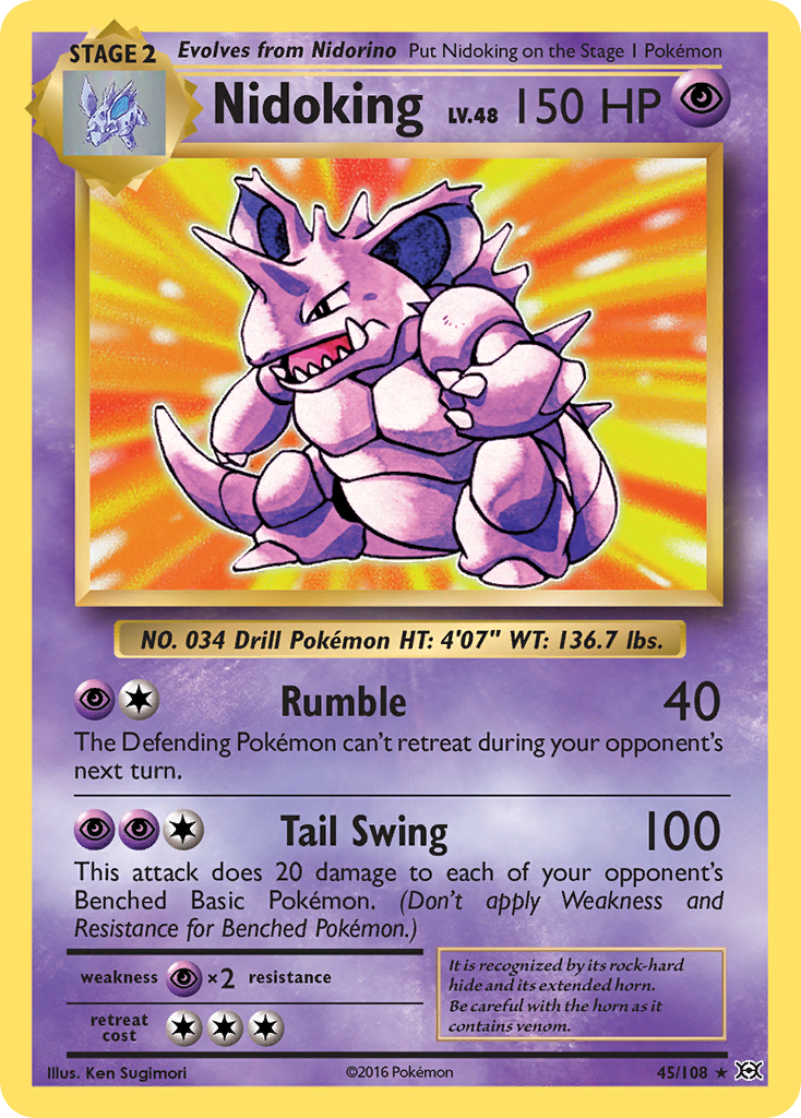 Nidoking - Evolutions SET-45