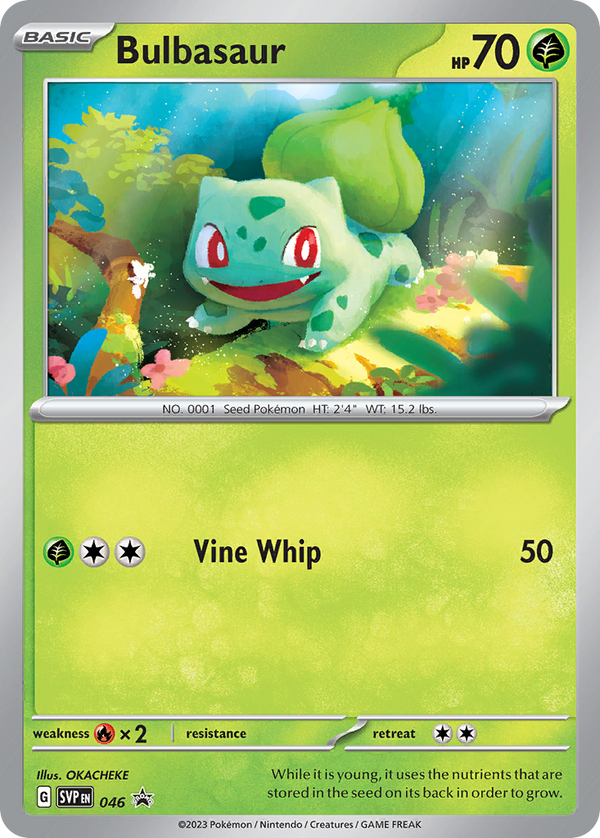 Bulbasaur - Scarlet & Violet Black Star Promos SET-46