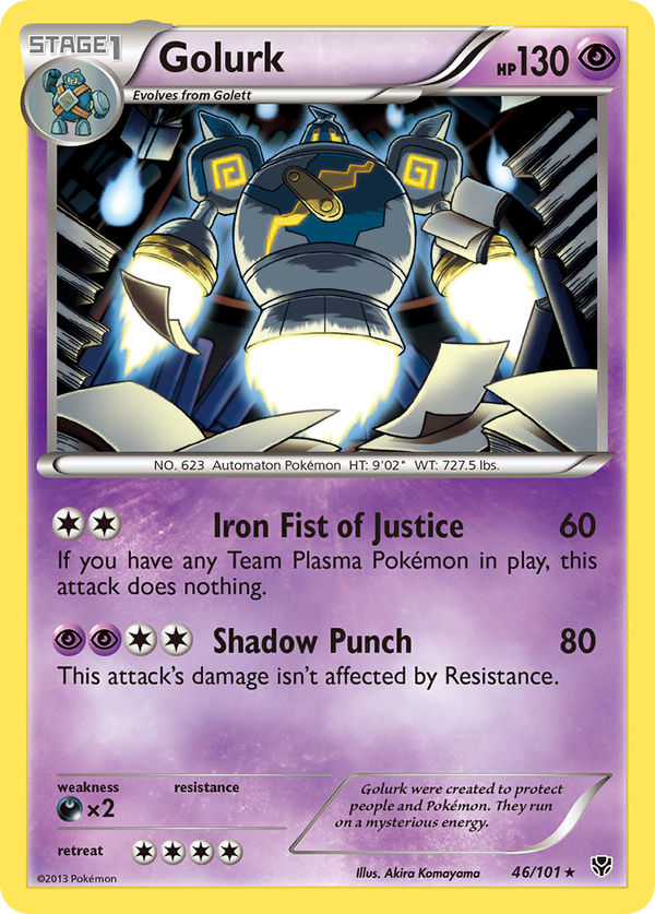 Golurk - Plasma Blast SET-46