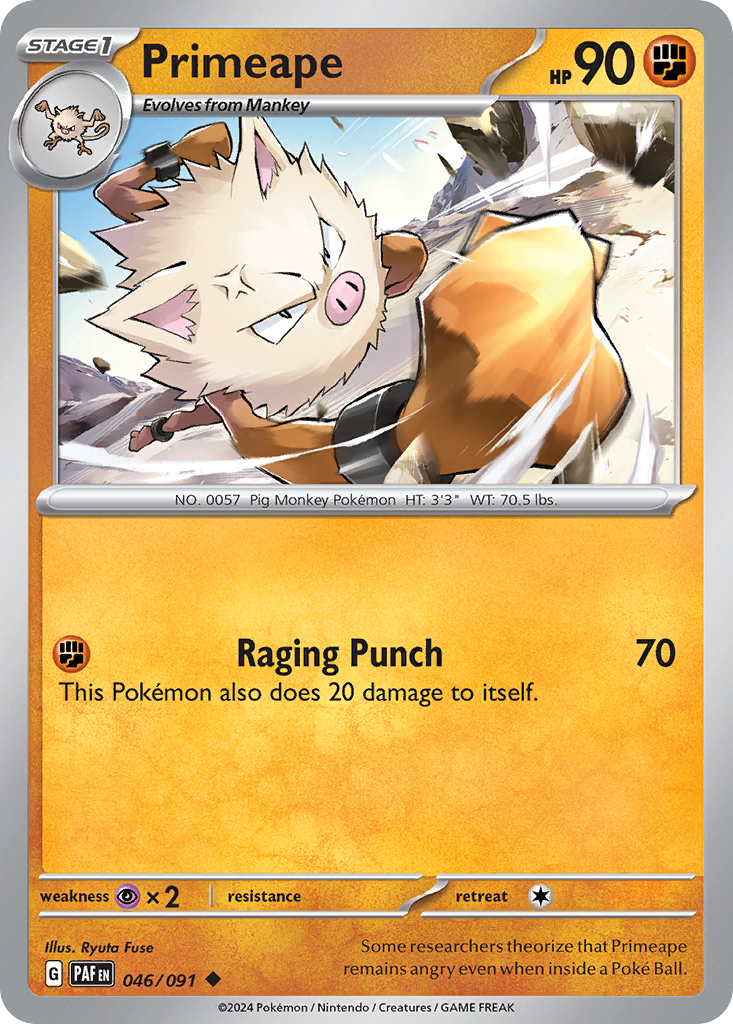 Primeape - Paldean Fates SET-46
