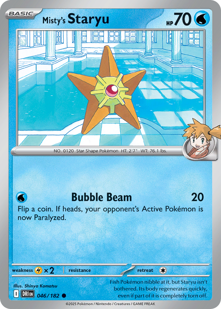 Misty's Staryu - Destined Rivals SET-46