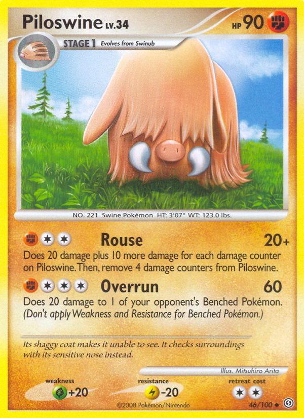 Piloswine - Stormfront SET-46