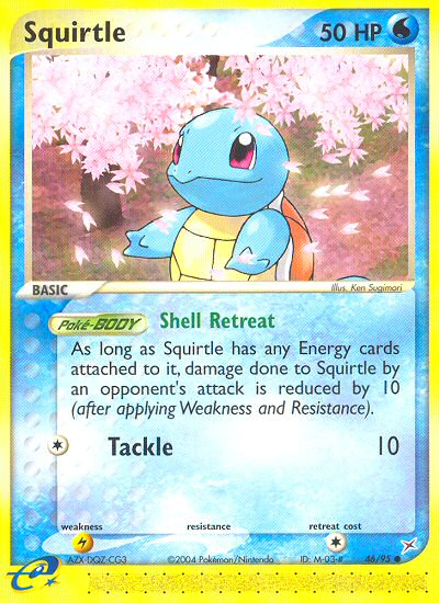 Squirtle - Team Magma vs Team Aqua SET-46