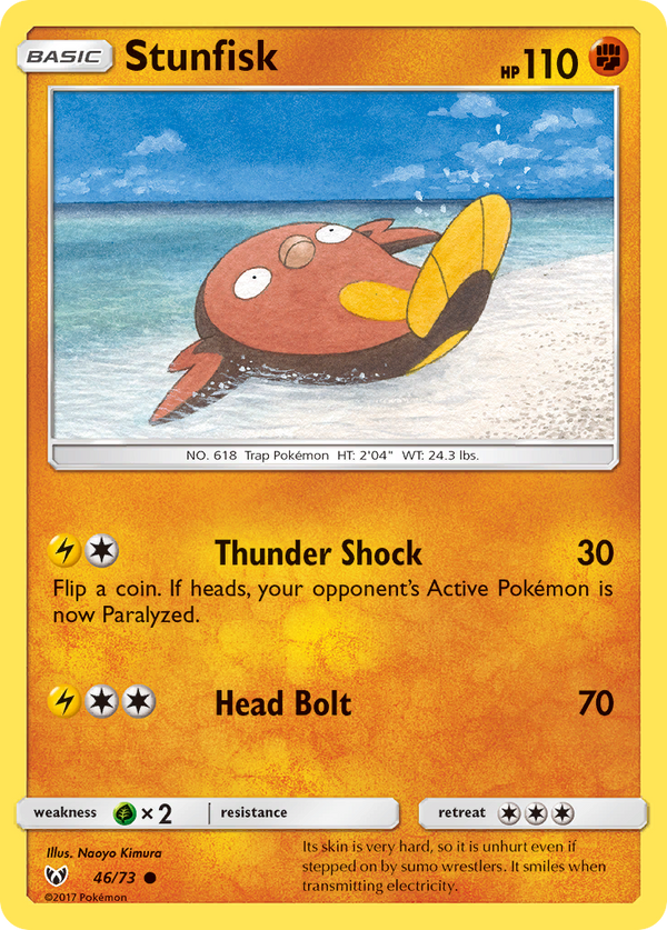 Stunfisk - Shining Legends SET-46