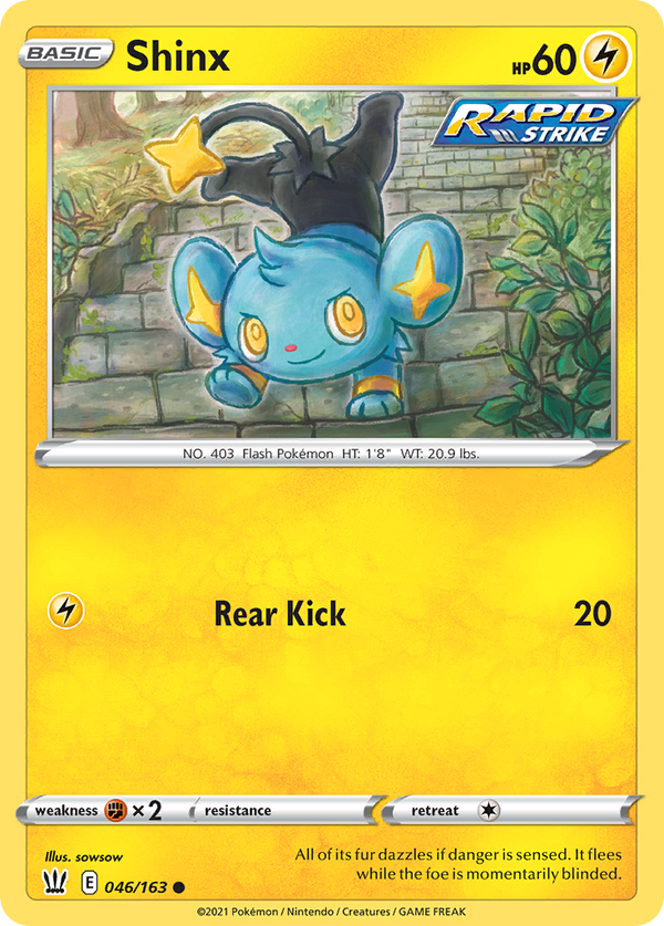 Shinx - Battle Styles SET-46