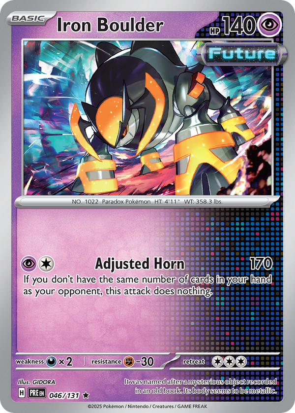 Iron Boulder - Prismatic Evolutions SET-46