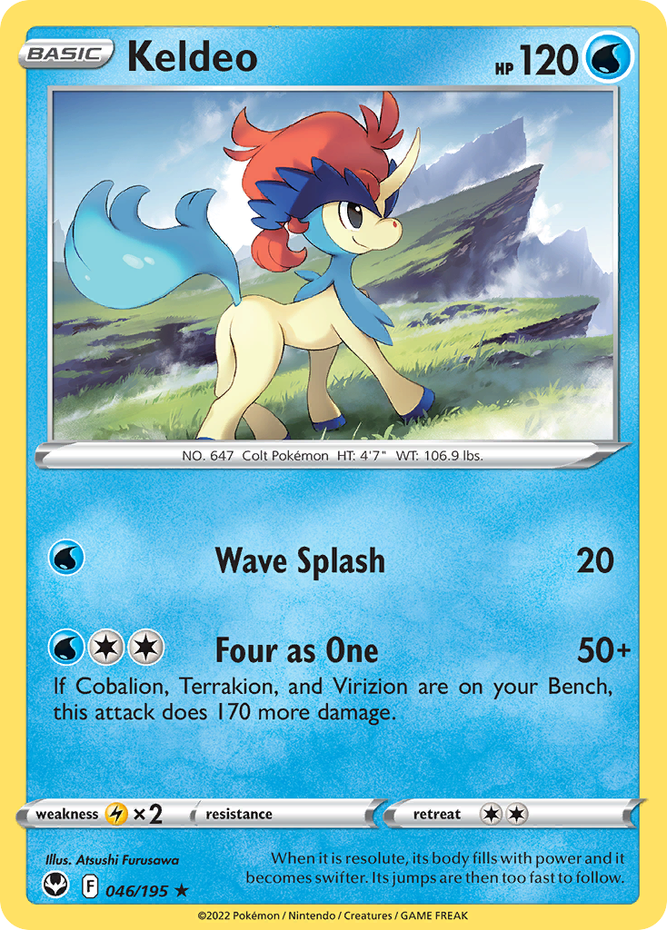 Keldeo - Silver Tempest SET-46