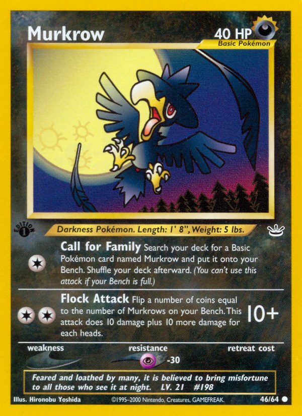 Murkrow - Neo Revelation SET-46