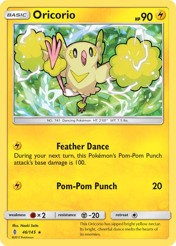 Oricorio - Guardians Rising SET-46