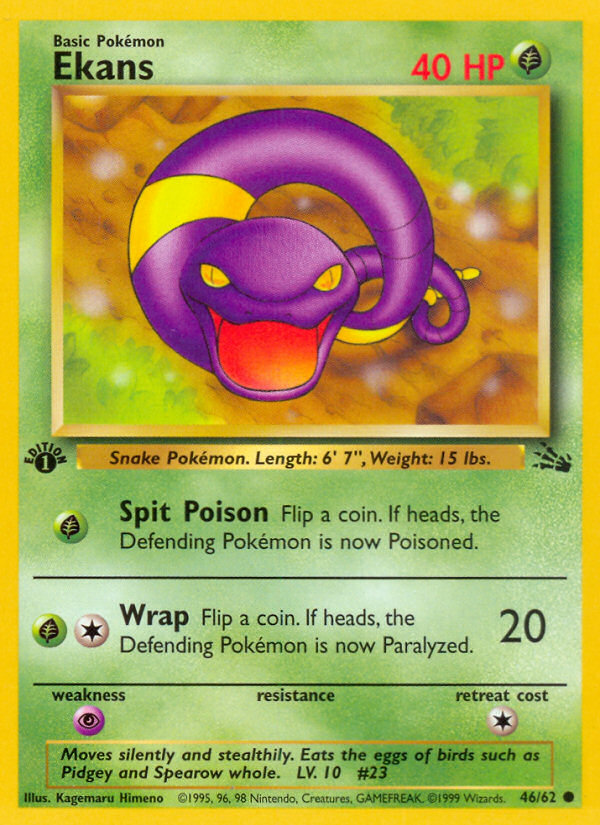 Ekans - Fossil SET-46