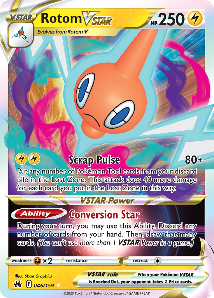 Rotom VSTAR - Crown Zenith SET-46