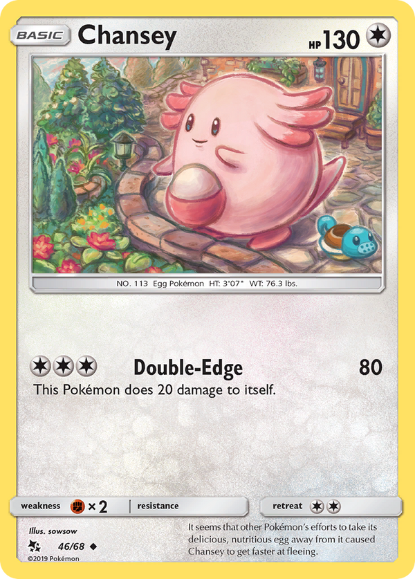 Chansey - Hidden Fates SET-46