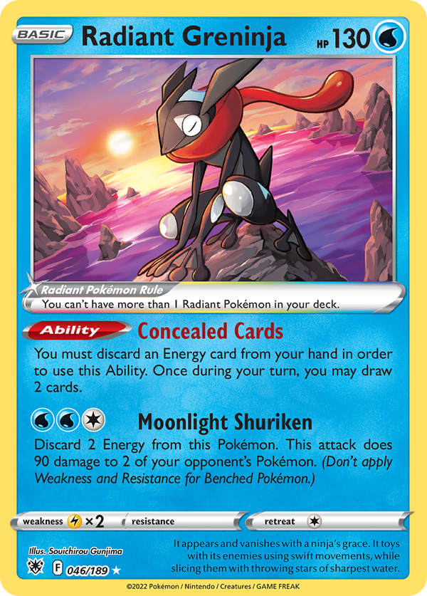 Radiant Greninja - Astral Radiance SET-46