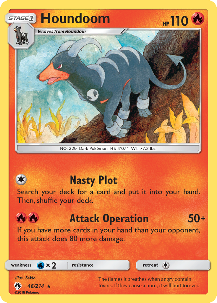 Houndoom - Lost Thunder SET-46