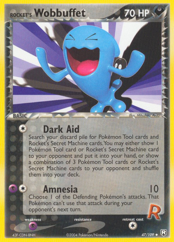 Rocket's Wobbuffet - Team Rocket Returns SET-47