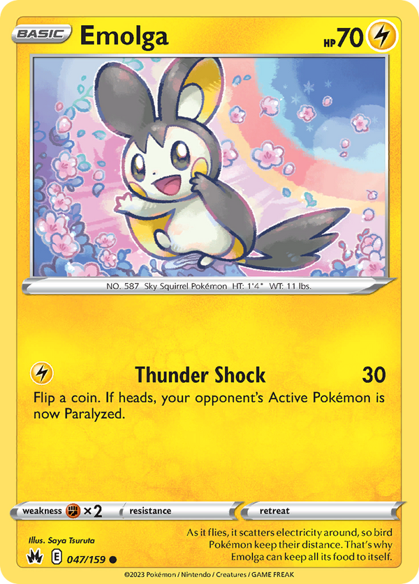 Emolga - Crown Zenith SET-47