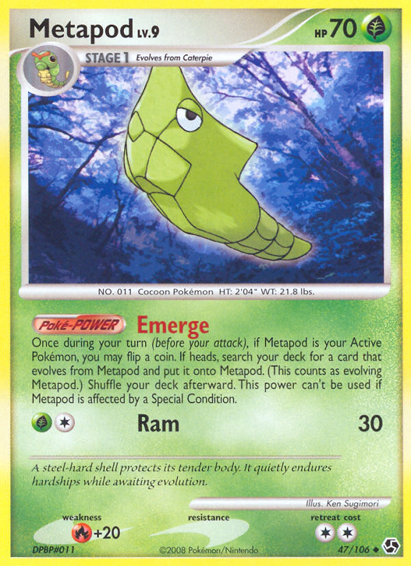 Metapod - Great Encounters SET-47
