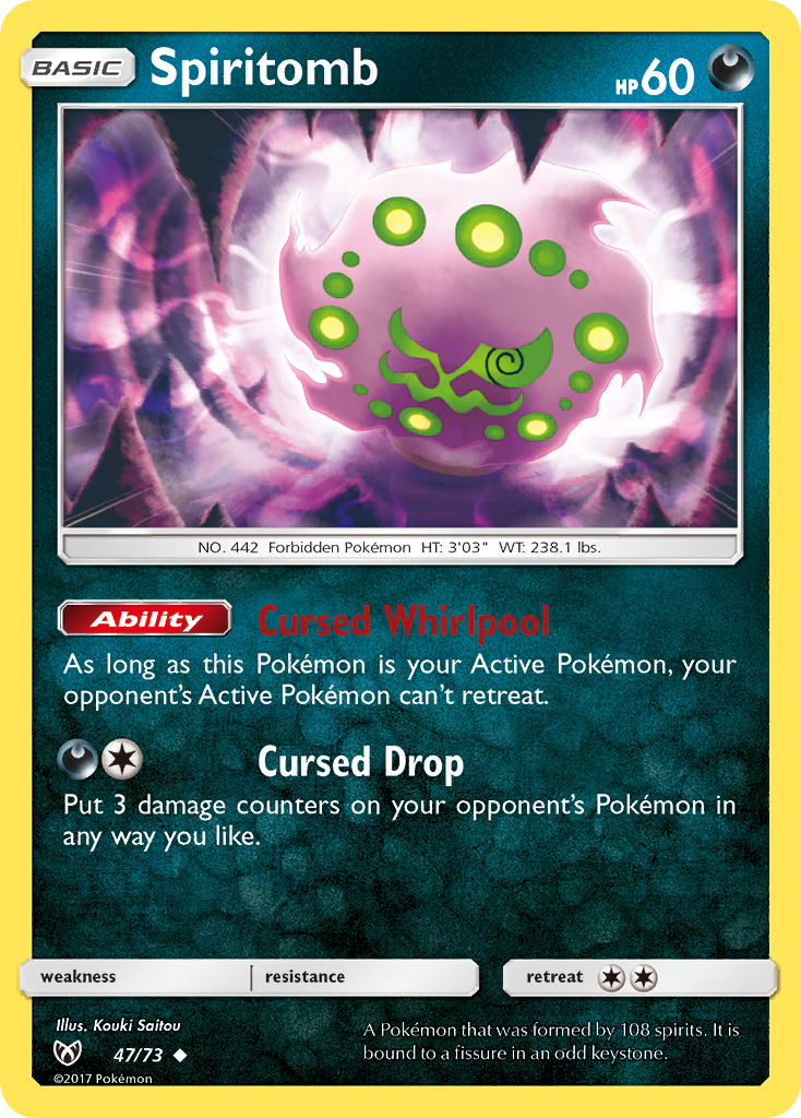 Spiritomb - Shining Legends SET-47