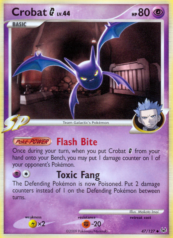 Crobat G - Platinum SET-47
