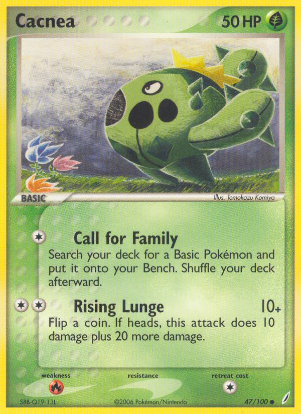 Cacnea - Crystal Guardians SET-47