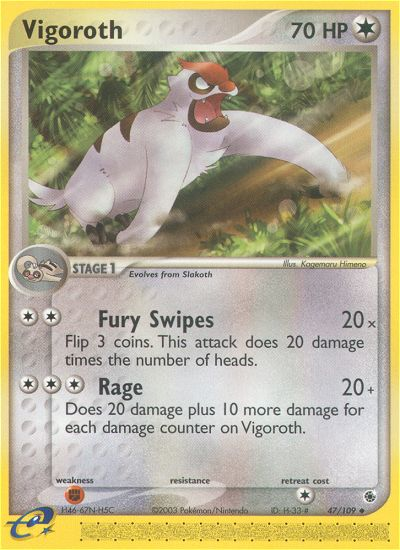 Vigoroth - Ruby & Sapphire SET-47