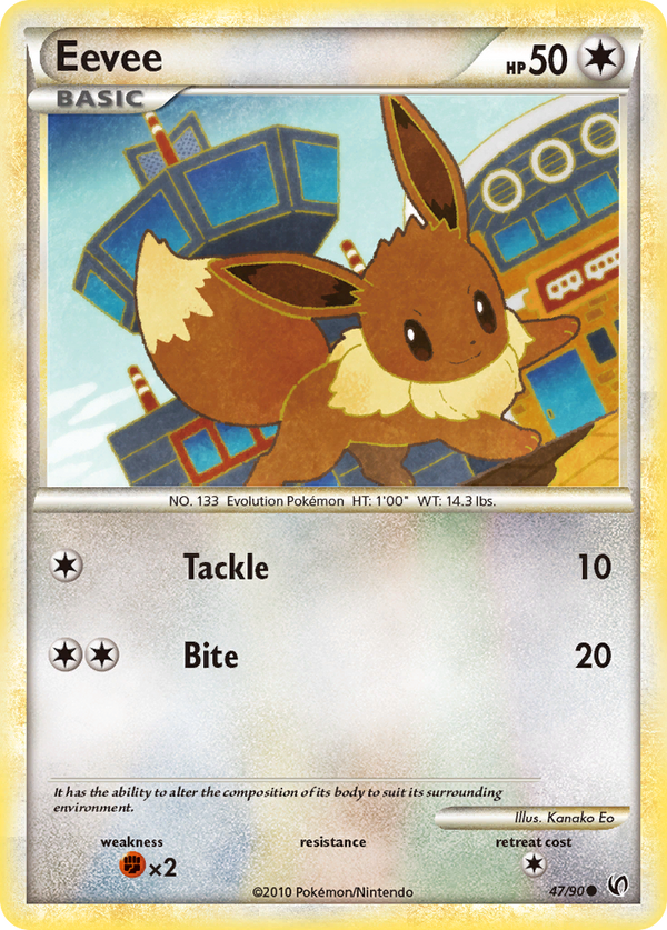 Eevee - HS Undaunted SET-47