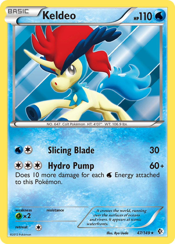Keldeo - Boundaries Crossed SET-47