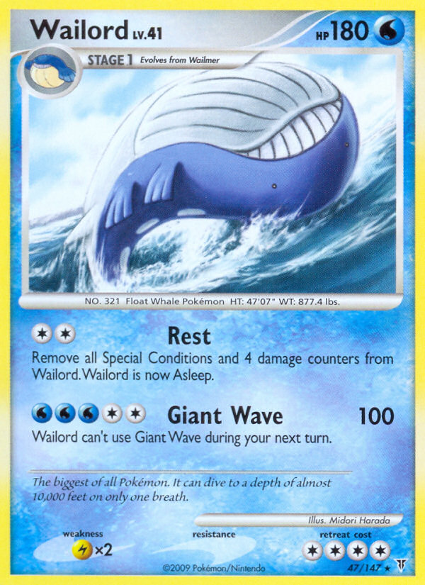 Wailord - Supreme Victors SET-47