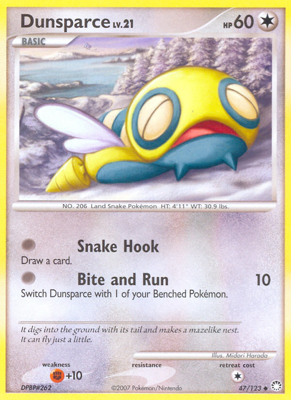 Dunsparce - Mysterious Treasures SET-47
