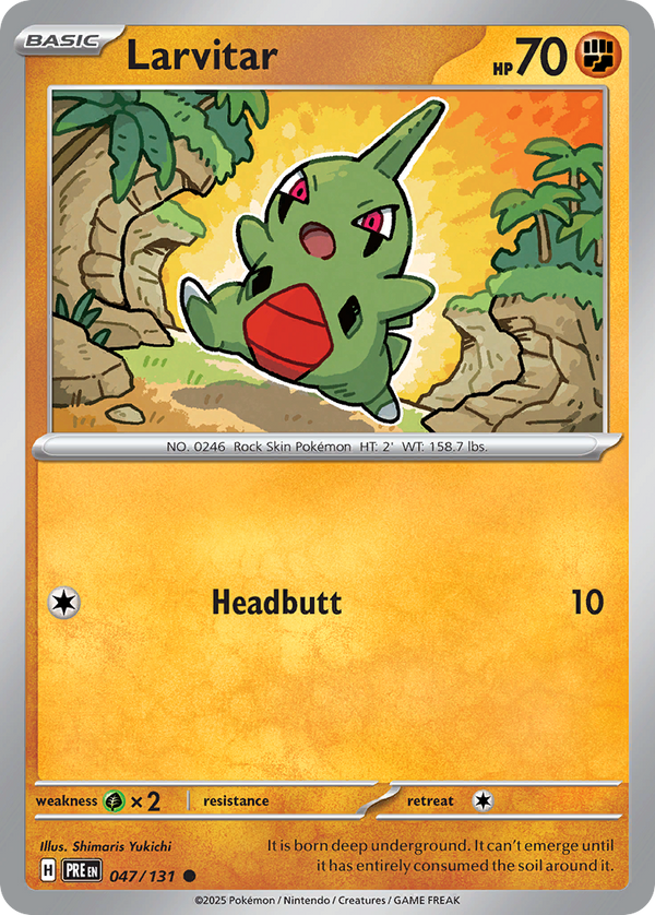 Larvitar - Prismatic Evolutions SET-47