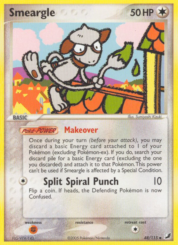 Smeargle - Unseen Forces SET-48