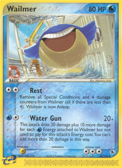 Wailmer - Ruby & Sapphire SET-48
