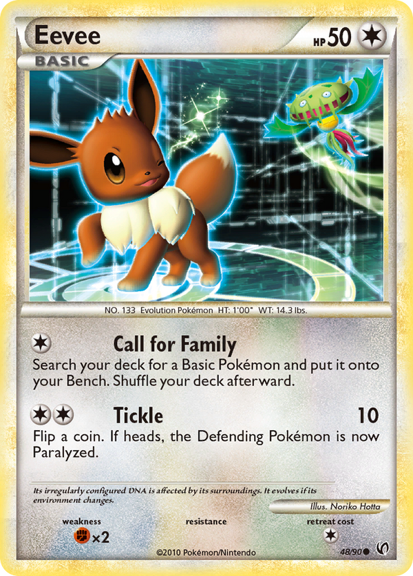 Eevee - HS Undaunted SET-48