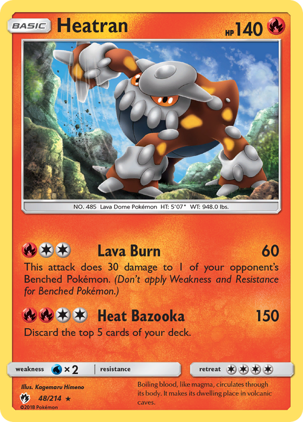 Heatran - Lost Thunder SET-48
